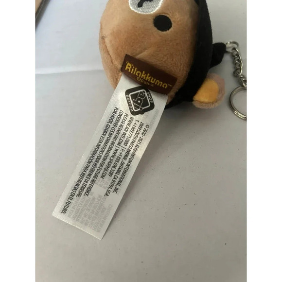 Rilakkuma Plush Keychain with Witch Hat - Picture 3 of 4